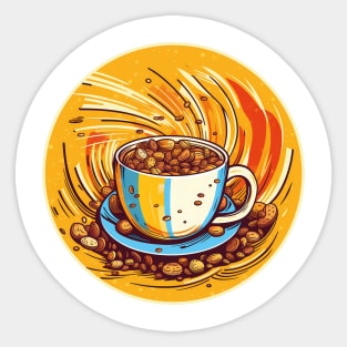 Cup of Happiness Sticker